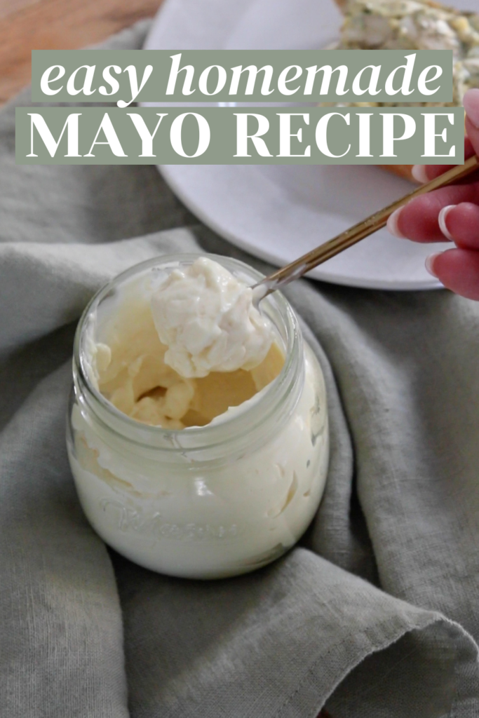 Easy Homemade Mayo Recipe